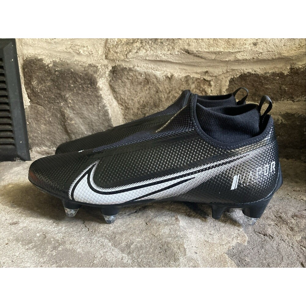 Nike Vapor Edge Pro 360 D Black Football Cleats CZ5574-001 Men's Size 12 New